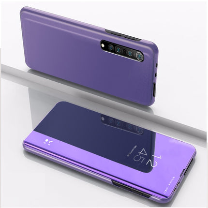 Plated Mirror Horizontal Flip Leather Case with Holder, For Xiaomi Redmi 9A, For Xiaomi Redmi 9C, For Xiaomi Mi 10 Ultra
