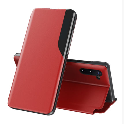Attraction Flip Holder Leather Phone Case, For Samsung Galaxy Note 10 Plus, For Samsung Galaxy Note 10, For Samsung Galaxy Note 9, For Samsung Galaxy Note 8