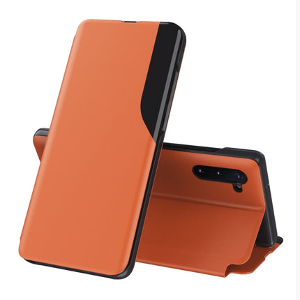 Attraction Flip Holder Leather Phone Case, For Samsung Galaxy Note 10 Plus, For Samsung Galaxy Note 10, For Samsung Galaxy Note 9, For Samsung Galaxy Note 8