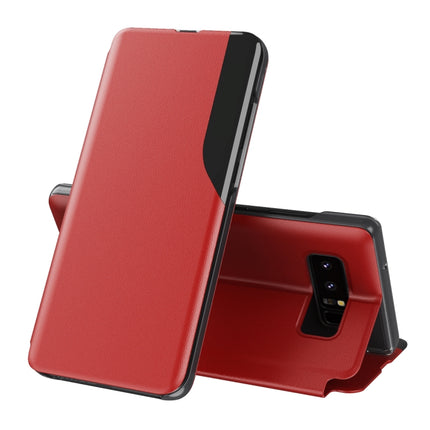 Attraction Flip Holder Leather Phone Case, For Samsung Galaxy Note 10 Plus, For Samsung Galaxy Note 10, For Samsung Galaxy Note 9, For Samsung Galaxy Note 8