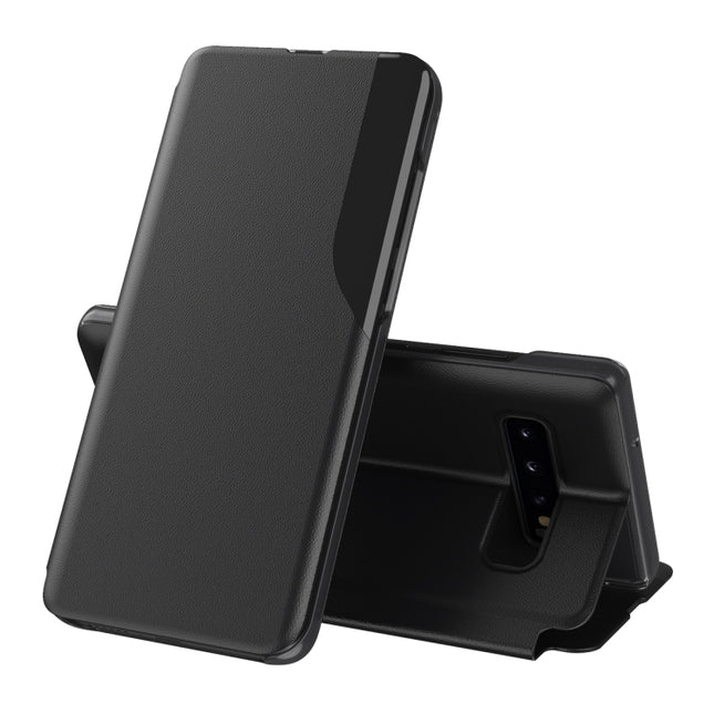 Attraction Flip Holder Leather Phone Case, For Samsung Galaxy S10, For Samsung Galaxy S10 Plus, For Samsung Galaxy S9, For Samsung Galaxy S9 Plus