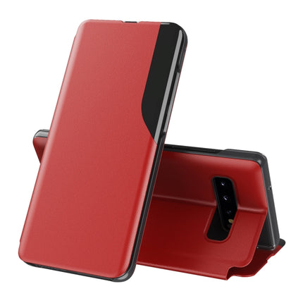 Attraction Flip Holder Leather Phone Case, For Samsung Galaxy S10, For Samsung Galaxy S10 Plus, For Samsung Galaxy S9, For Samsung Galaxy S9 Plus