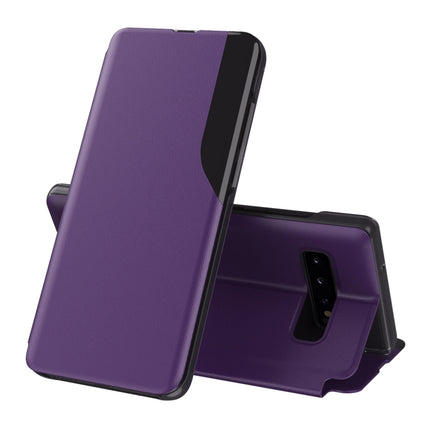 Attraction Flip Holder Leather Phone Case, For Samsung Galaxy S10, For Samsung Galaxy S10 Plus, For Samsung Galaxy S9, For Samsung Galaxy S9 Plus