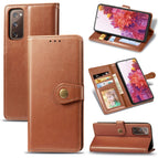 For Galaxy S20 FE(4G/5G) / S20 Lite / Brown