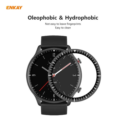 For Amazfit GTR 2 ENKAY Hat-Prince 3D Full Screen Soft PC Edge + PMMA HD Screen Protector Film, 1 PCS, 2 PCS, 5 PCS, 10 PCS