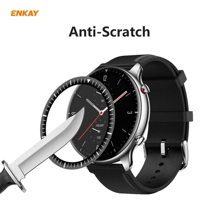 For Amazfit GTR 2 ENKAY Hat-Prince 3D Full Screen Soft PC Edge + PMMA HD Screen Protector Film, 1 PCS, 2 PCS, 5 PCS, 10 PCS