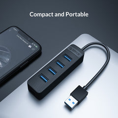 ORICO TWU3-7A-BK 7-Port USB 3.0 HUB, TWU3-7A