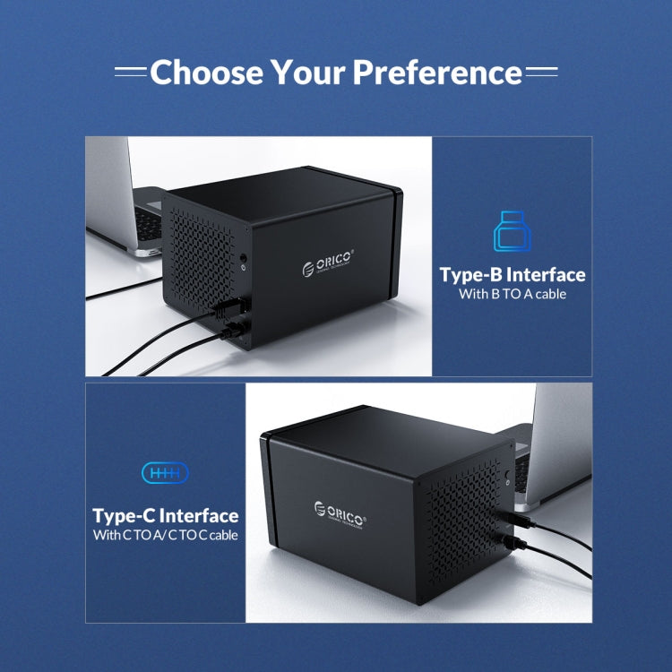 ORICO NS200U3 3.5 inch 2 Bay USB3.0 Hard Drive Enclosure, NS200U3