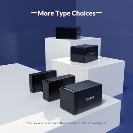 ORICO NS200U3 3.5 inch 2 Bay USB3.0 Hard Drive Enclosure, NS200U3