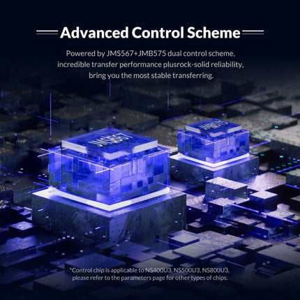 ORICO NS200U3 3.5 inch 2 Bay USB3.0 Hard Drive Enclosure, NS200U3