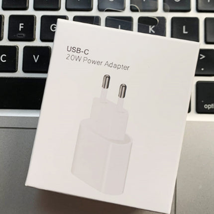PD 20W Single USB-C / Type-C Interface Travel Charger, EU Plug