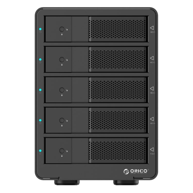 ORICO 9558RU3-V1-BK 3.5-Inch External Hard Drive Enclosure, 9558RU3-V1-BK