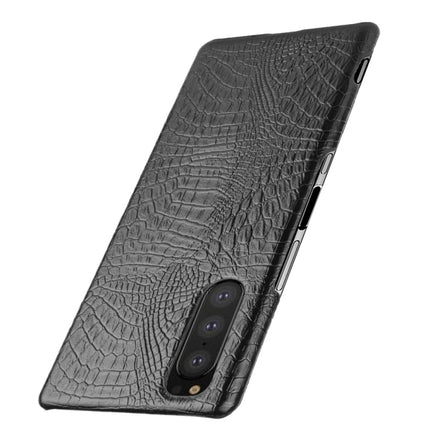 For Sony Xperia 5 II Shockproof Crocodile Texture PC + PU Case
