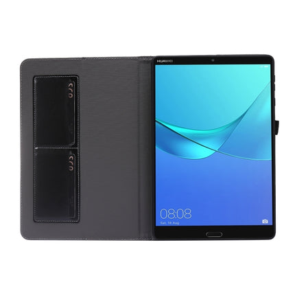 2-Folding Business Horizontal Flip PU Leather Case with Card Slots & Holder, For Huawei MatePad T 10s, For Huawei MatePad T8 8.0