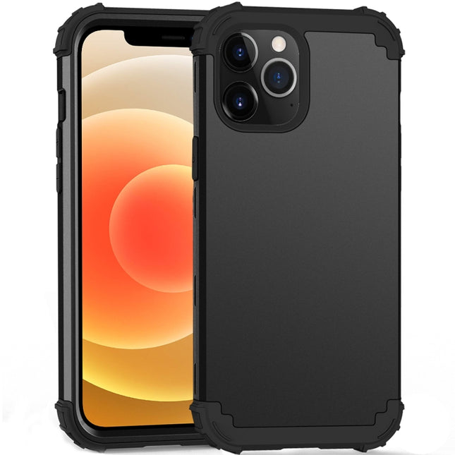 PC+ Silicone Three-piece Anti-drop Mobile Phone Protective Back Cover, For iPhone 12 mini, For iPhone 12 / 12 Pro, For iPhone 12 Pro Max