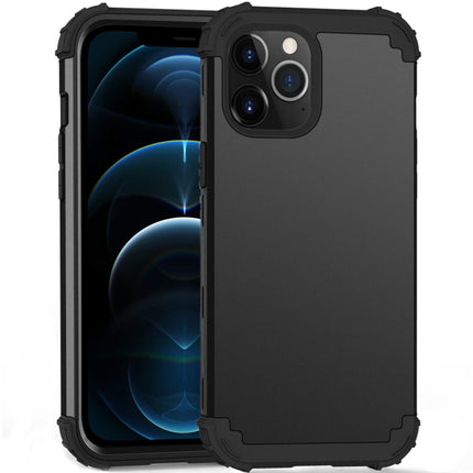 PC+ Silicone Three-piece Anti-drop Mobile Phone Protective Back Cover, For iPhone 12 mini, For iPhone 12 / 12 Pro, For iPhone 12 Pro Max