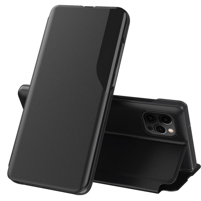 Attraction Flip Holder Leather Phone Case, For iPhone 12 Pro Max, For iPhone 12 / 12 Pro, For iPhone 12 mini, For iPhone 11