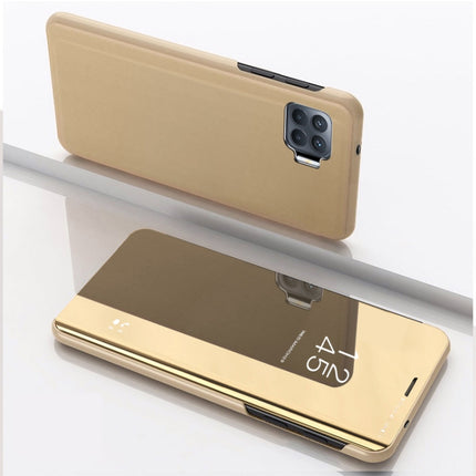 Plated Mirror Horizontal Flip Leather Case with Holder, For OPPO A93/Reno4 Lite/F17 Pro/Reno 4F, For OPPO Realme 7i/C17, For Xiaomi Mi 10T/10T Pro