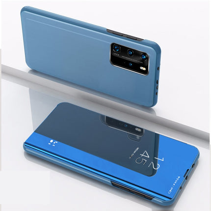 Plated Mirror Horizontal Flip Leather Case with Holder, For OPPO A93/Reno4 Lite/F17 Pro/Reno 4F, For OPPO Realme 7i/C17, For Xiaomi Mi 10T/10T Pro