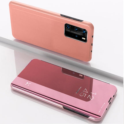 Plated Mirror Horizontal Flip Leather Case with Holder, For OPPO A93/Reno4 Lite/F17 Pro/Reno 4F, For OPPO Realme 7i/C17, For Xiaomi Mi 10T/10T Pro