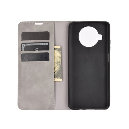 For Xiaomi Mi 10T Lite Retro-skin Business Magnetic Suction Leather Case with Holder & Card Slots & Wallet, For Xiaomi Mi 10T Lite