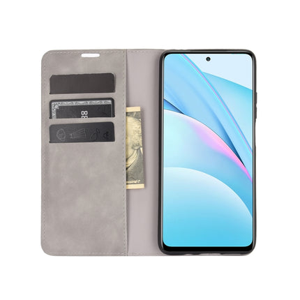 For Xiaomi Mi 10T Lite Retro-skin Business Magnetic Suction Leather Case with Holder & Card Slots & Wallet, For Xiaomi Mi 10T Lite