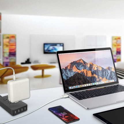 PD3.0 30W USB-C / Type-C Interface Universal Travel Charger with Detachable Foot, AU Plug