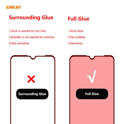 Hat-Prince ENKAY Clear TPU Shockproof Case Soft Anti-slip Cover + 0.26mm 9H 2.5D Full Glue Full Coverage Tempered Glass Protector Film, For Motorola Moto G9 / G9 Play, For Xiaomi Redmi 9A, For Xiaomi Redmi 9C, For Xiaomi 10T 5G / 10T Pro 5G            ...