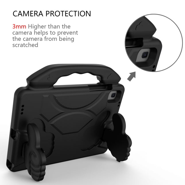 EVA Material Children Flat Anti Falling Cover Protective Shell With Thumb Bracket, For Samsung T500/T505, For Samsung  T500/T505