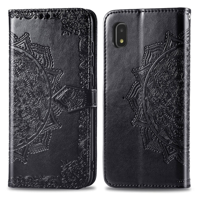 Mandala Flower Embossed Horizontal Flip Leather Case with Bracket / Card Slot / Wallet / Lanyard, For Galaxy A21 (JP Version), For Galaxy Z Fold2, For Xiaomi Mi 10T / Redmi K30S, For OnePlus 8T