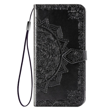 Mandala Flower Embossed Horizontal Flip Leather Case with Bracket / Card Slot / Wallet / Lanyard, For Galaxy A21 (JP Version), For Galaxy Z Fold2, For Xiaomi Mi 10T / Redmi K30S, For OnePlus 8T