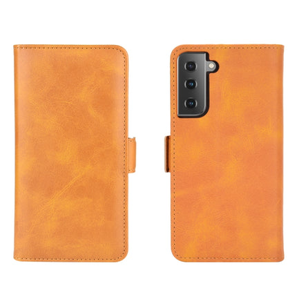 For Samsung Galaxy S30 Dual-side Magnetic Buckle Horizontal Flip Leather Case with Holder & Card Slots & Wallet, For Samsung Galaxy S21 5G