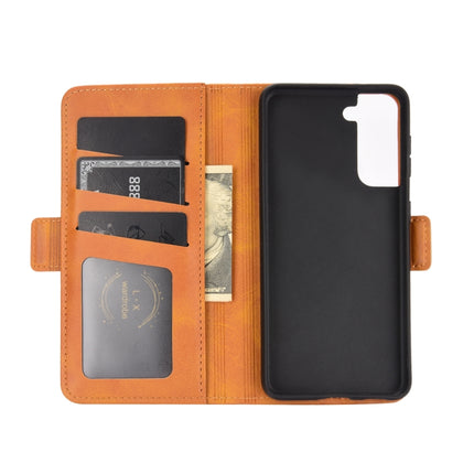 For Samsung Galaxy S30 Dual-side Magnetic Buckle Horizontal Flip Leather Case with Holder & Card Slots & Wallet, For Samsung Galaxy S21 5G