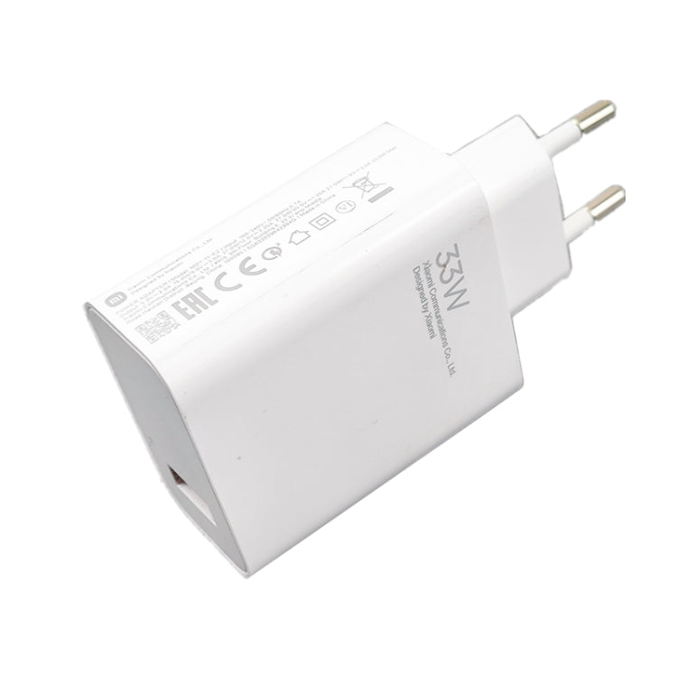 Original Xiaomi MDY-11-EZ 33W USB Fast Charge Charger, EU Plug