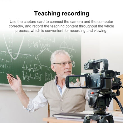 Tarjeta de captura de video HDMI 4K HD 1080P Caja de captura de video HDMI a USB 2.0