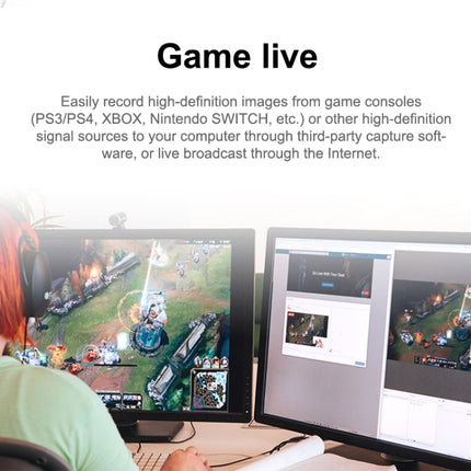 Tarjeta de captura de video HDMI 4K HD 1080P Caja de captura de video HDMI a USB 2.0