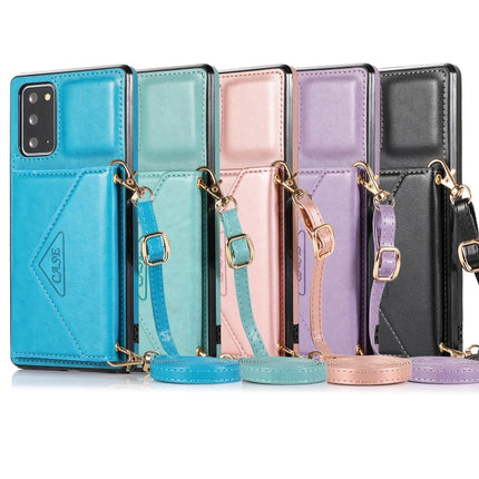 Multi-functional Cross-body Card Bag TPU+PU Back Cover Case with Holder & Card Slot & Wallet, For Samsung Galaxy A71 5G, For Samsung Galaxy S20 FE, For Samsung Galaxy M11, For Samsung Galaxy M31, For Samsung Galaxy A11 EU
