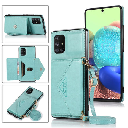 Multi-functional Cross-body Card Bag TPU+PU Back Cover Case with Holder & Card Slot & Wallet, For Samsung Galaxy A21s