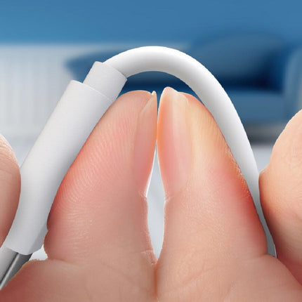 XJ-013 2.4A USB Male to Micro USB Male Interface Fast Charging Data Cable, Length: 3m