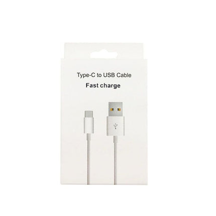 XJ-016 2.4A USB Male to Type-C / USB-C Male Interface Fast Charging Data Cable, Length: 3m