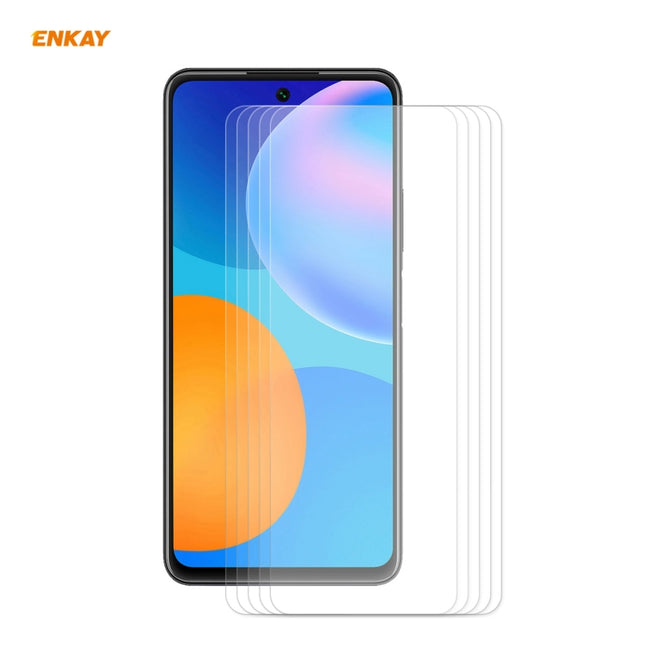 5 PCS ENKAY Hat-Prince 0.26mm 9H 2.5D Curved Edge Tempered Glass Film, For LG K42 / K52 / K62, For Huawei P Smart 2021, For Xiaomi Redmi K30s Ultra, For Xiaomi Poco M3, For Motorola Moto G 5G, For OnePlus 8T, For OnePlus Nord N10 5G                    ...