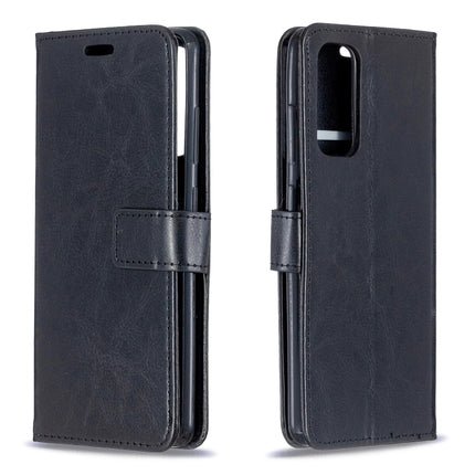 For Samsung Galaxy S20 FE Crazy Horse Texture Horizontal Flip Leather Case with Holder & Card Slots & Wallet & Photo Frame, For Galaxy S20 FE