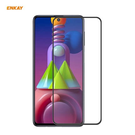 ENKAY Hat-Prince Anti-drop Full Glue Tempered Glass Full Screen Film Anti-fall Protector, For Xiaomi 10T Lite 5G, For Samsung Galaxy M51, For Samsung Galaxy S20 FE 5G, For Motorola Moto E7 Plus, For LG K42 / K52 / K62