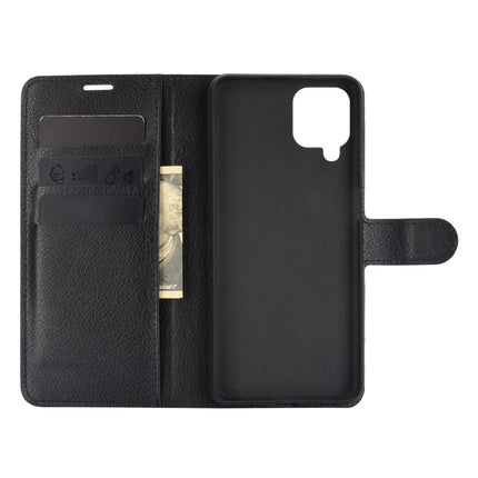 For Samsung Galaxy A12 Litchi Texture Horizontal Flip Protective Case with Holder & Card Slots & Wallet, For Galaxy A12