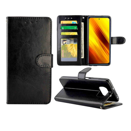 Crazy Horse Texture Leather Horizontal Flip Protective Case with Holder & Card Slots & Wallet & Photo Frame, For OPPO Reno4 Lite / F17 Pro/A93, For OPPO F17 / A73 (2020) 4G, For Google Pixel 4a 5G, For Samsung Galaxy A42 5G, For Xiaomi Poco X3 NFC     ...