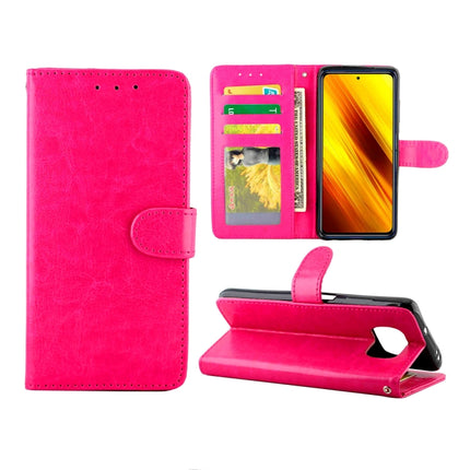 Crazy Horse Texture Leather Horizontal Flip Protective Case with Holder & Card Slots & Wallet & Photo Frame, For OPPO Reno4 Lite / F17 Pro/A93, For OPPO F17 / A73 (2020) 4G, For Google Pixel 4a 5G, For Samsung Galaxy A42 5G, For Xiaomi Poco X3 NFC     ...