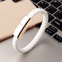 XJ-28 2.4A USB to 8 Pin Creative Bracelet Data Cable, Cable Length: 22.5cm, XJ-28 8 Pin, 22.5cm 8 Pin