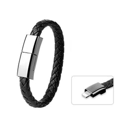 XJ-28 2.4A USB to 8 Pin Creative Bracelet Data Cable, Cable Length: 22.5cm, XJ-28 8 Pin, 22.5cm 8 Pin