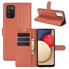 For Galaxy A02s (EU Version) / Brown