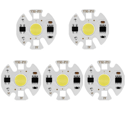 COB LED Light Chip AC 220V LED Bulb Light Intelligent IC Driver Bulb Light DIY Spotlight Downlight Chip Outdoor Flood Light, 5 PCS, 10 PCS
